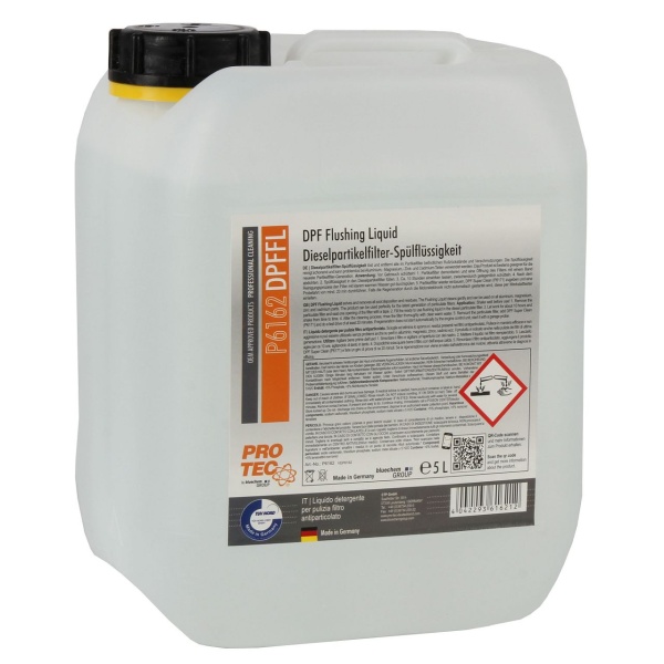 Pro Tec Dpf Flushing Liquid Solutie Curatare Filtru De Particule Auto 5L PRO6162